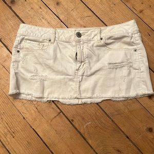American eagle jean skirt size 10